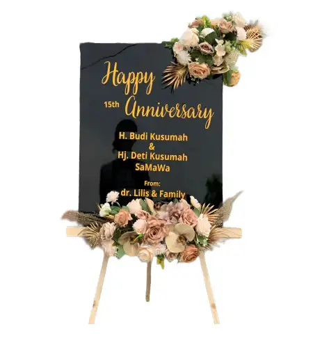 Papan Bunga Akrilik Lebakjabung