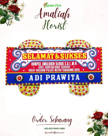Papan Bunga Ucapan Selamat Lebakjabung